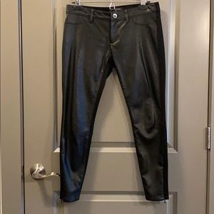 Banana Republic faux leather front, size 2P